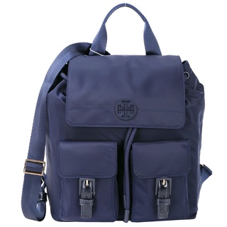 ❤️（全新）❤️TORY BURCH QUINN❤️ 雙袋設計尼龍後背包(深藍色)