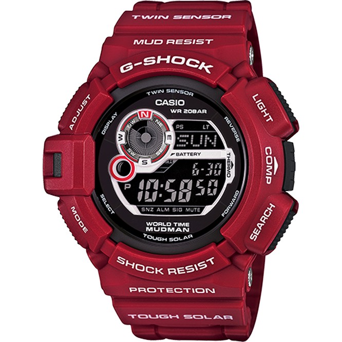 【CASIO】潮流經典大賞 G-SHOCK  G-9300RD-4 原廠公司貨