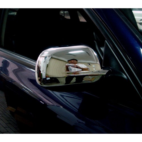 圓夢工廠 VW 福斯 Golf 4 MK4 1998~2002 改裝 鍍鉻銀 後視鏡蓋 後照鏡蓋 照後鏡保護蓋貼