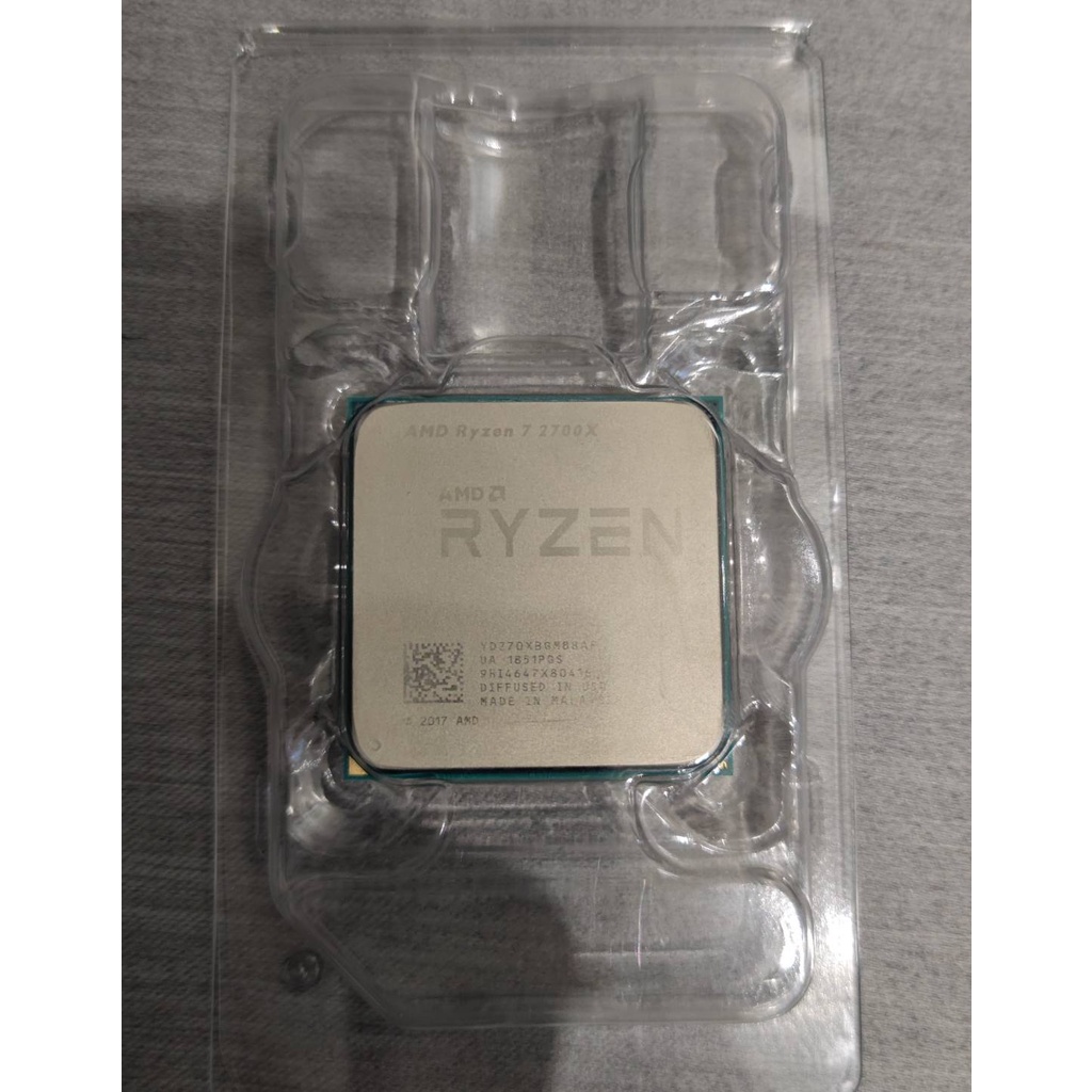 二手良品 Amd Ryzen 7 2700X R7 2700X 3.7 GHz 八核六芯十六線程 16M 105W