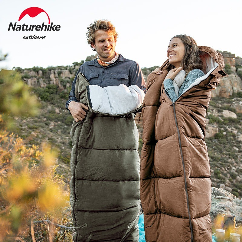 【裝備部落】Naturehike 新款新色 NH睡袋 升級款U350 戶外超輕大加碼睡袋 野營露營睡袋 可拼接雙人睡袋