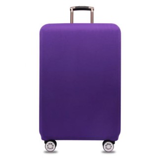 【JE樂活】歐美素色彈力行李套(18-32吋) 旅行箱 登機箱 防塵套 防刮傷 各廠牌適用行李箱外套