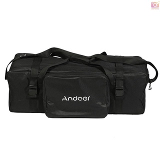 Andoer74 * 24 * 25cm 攝影燈套裝專業套包攝影包閃光燈套裝包加厚