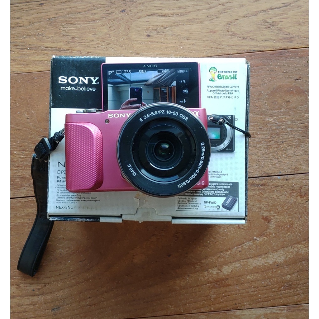 (降)SONY NEX-3N 數位單眼相機含 16-50mm 電動變焦鏡 NEX3N APS 數位交換鏡頭式 單眼 降)