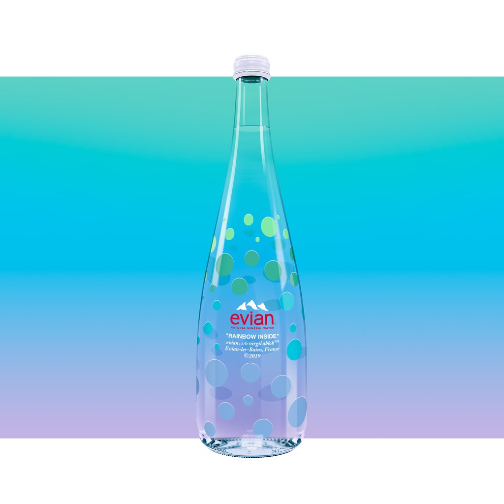 Evian x Virgil Abloh Limited edition (off white)