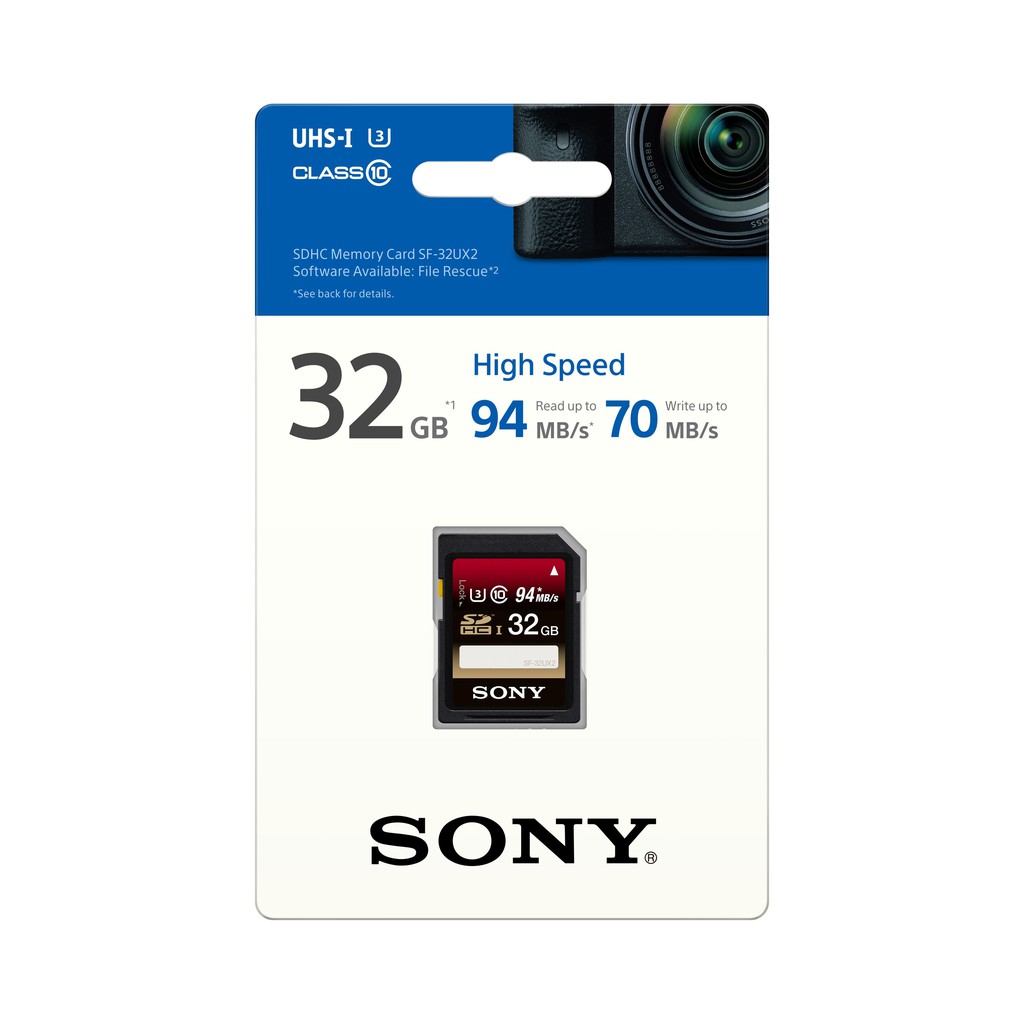 SONY SDHC UHS-I U3 R94W70  32GB 記憶卡