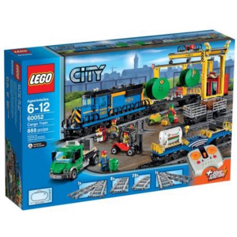 二拇弟 樂高 LEGO 60052 樂高城市系 列貨運火車 含無線遙控