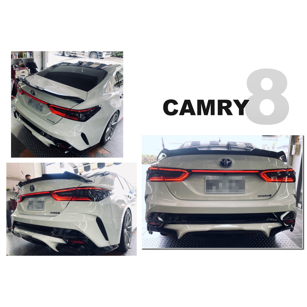 超級團隊S.T.G TOYOTA Camry 8代 19 20 21 年 K版 後保桿 後保 大包 空力套件 素材