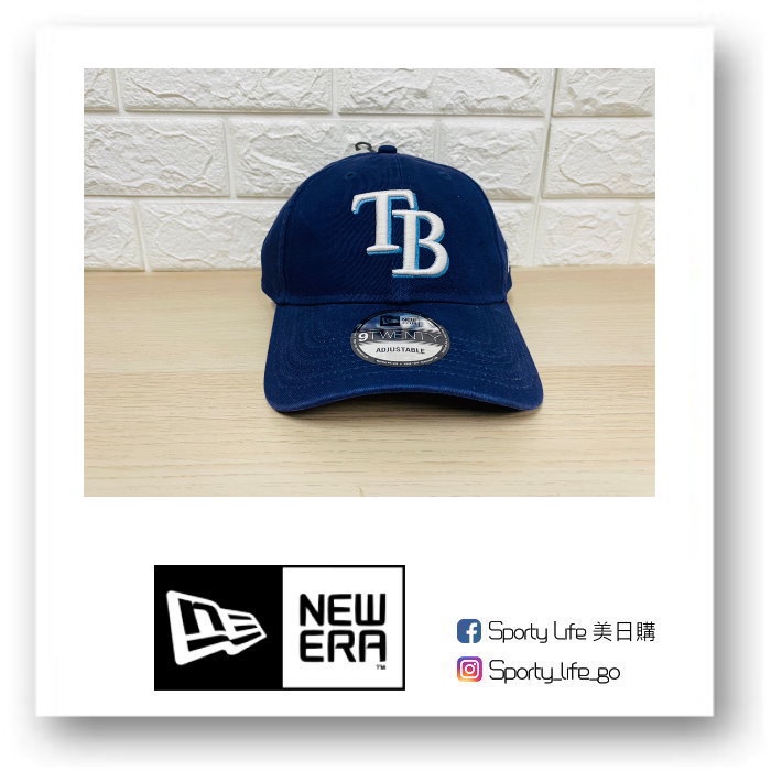 【SL美日購】 NEW ERA MLB 9TWENTY CAP 坦帕灣光芒 棒球帽 帽子 大聯盟 Rays 美國代購