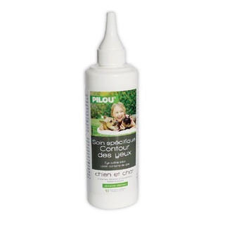法國Pilou皮樂 草本強效淚痕清潔液 120ml 犬貓皆適用 眼周圍清潔