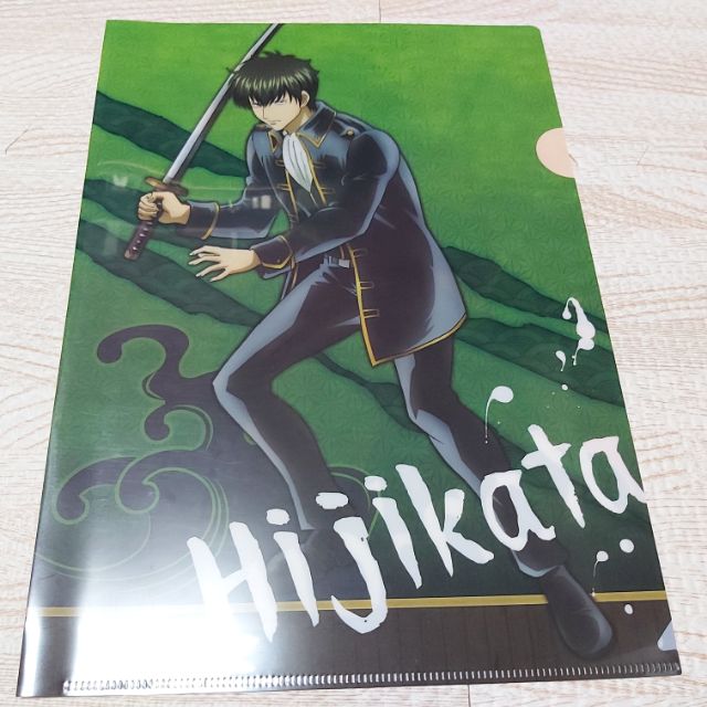 摩卡小舖 銀魂土方十四郎近藤勳資料夾l夾日本帶回正品全新未使用 蝦皮購物