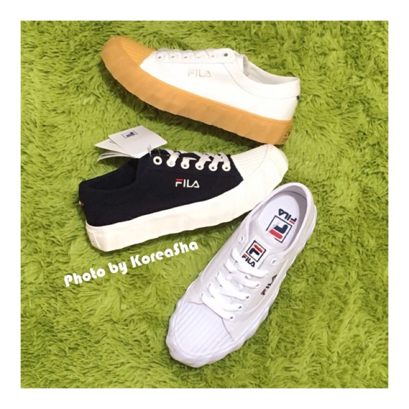 ✅現貨+預購【KoreaSha代購】【韓國限定】 Fila Classic Kicks G 帆布鞋 餅乾鞋