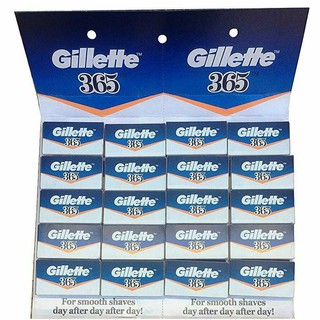 Gillette吉列365 雙刃安全刀片 刮鬍刀片