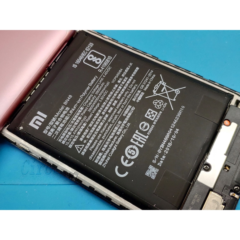 三重小米 紅米Note 6 Pro換電池 BN48  電池膨脹 紅米NOTE6pro 電池耗電維修現場維修 實體店面