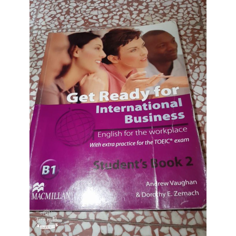 Get Ready for International Business B1  紫色英文課本