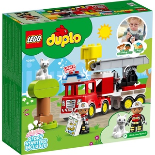 【臺中翔智積木】LEGO 樂高 DUPLO 得寶系列 10969 消防車