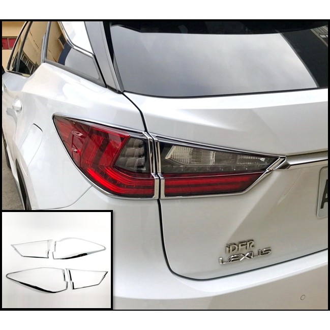 圓夢工廠 Lexus RX RX200t RX300 RX350 RX450h 2016~2019 鍍鉻 後燈框 尾燈框