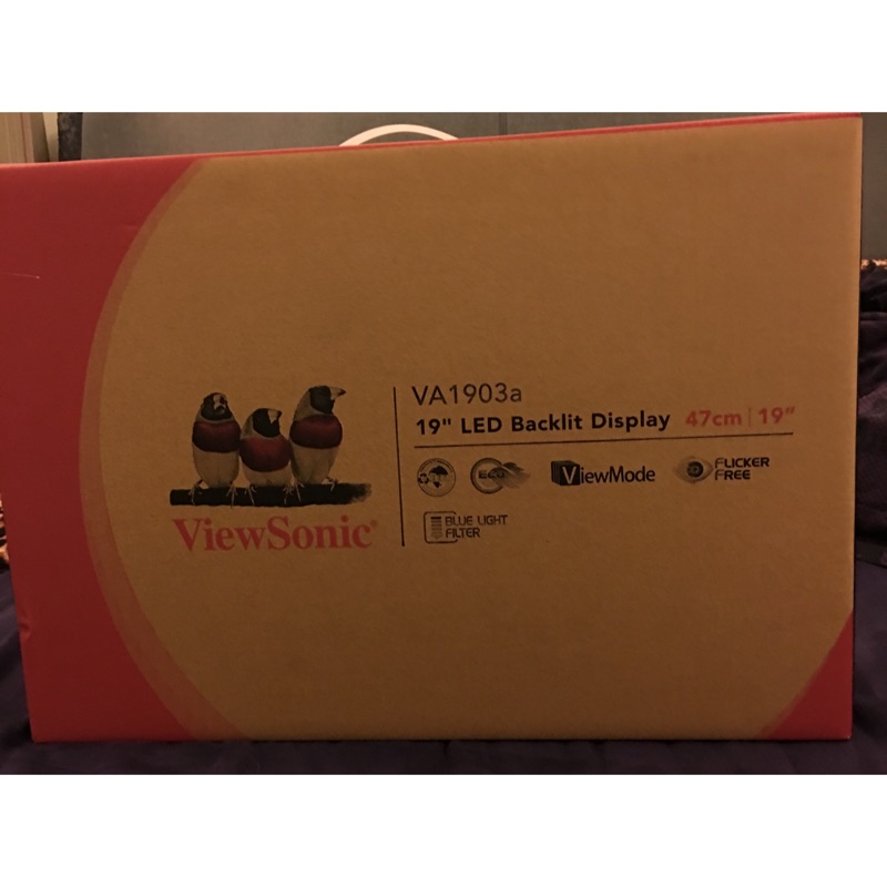 ★ 優派ViewSonic 19型寬螢幕 (VA1903A) ,全新未拆