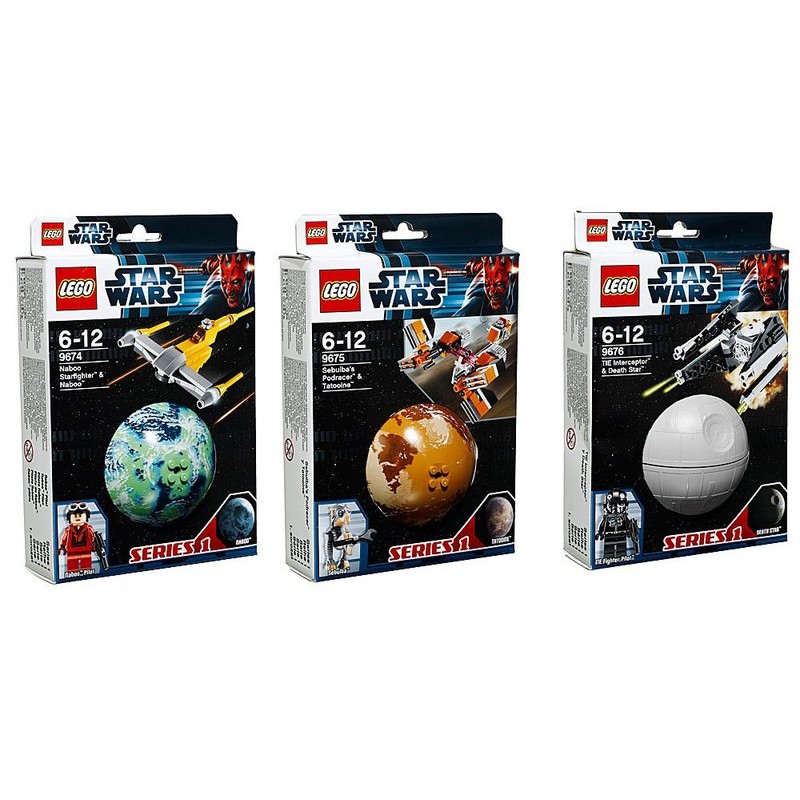 全新樂高 LEGO 9674 9675 9676  Star Wars Series 1  現貨