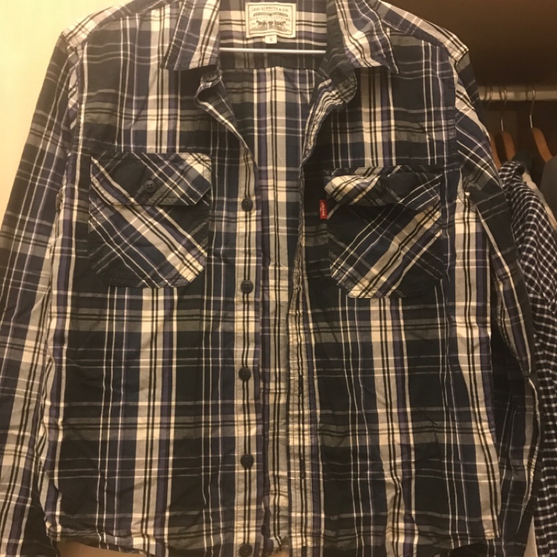 Levi's 格紋薄襯衫