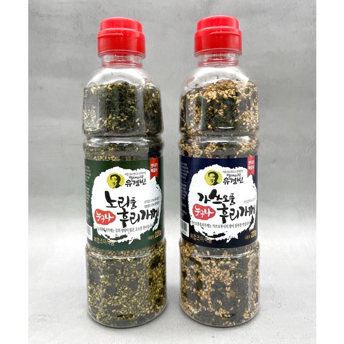 [韓國肯妮] 韓國 正宗市場 海苔芝麻香鬆 220g  原味/ 海鮮鰹魚  海苔香鬆
