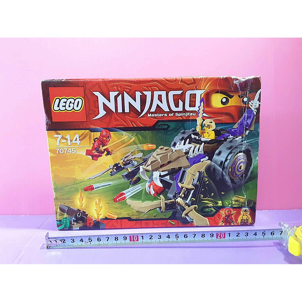 【Mika】LEGO 樂高 NINJAGO 70745 毒蛇鐮刀戰車（盒損請不介意再下標）旋風忍者