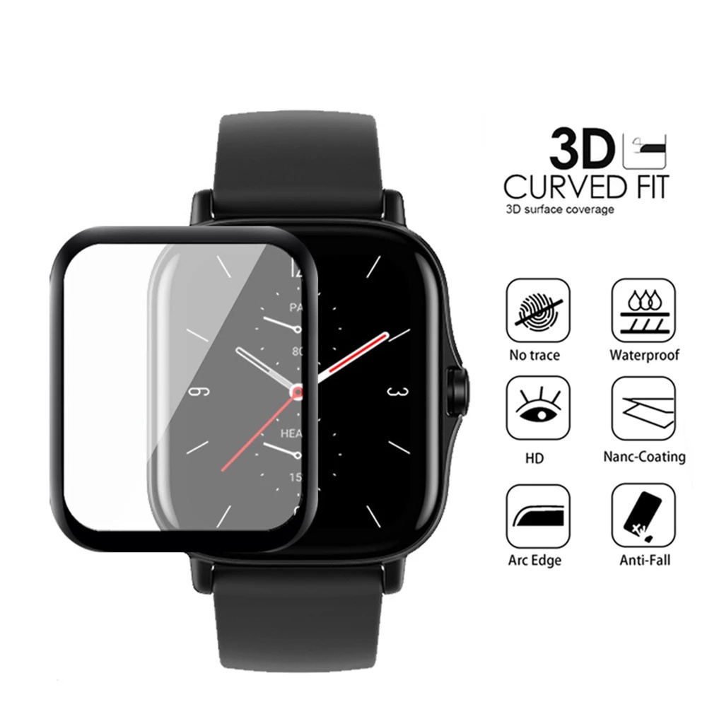 華米Amazfit GTS 2 Mini GTS3 保護膜 米動手錶保護貼 Bip U Pro S Lite 屏幕貼膜