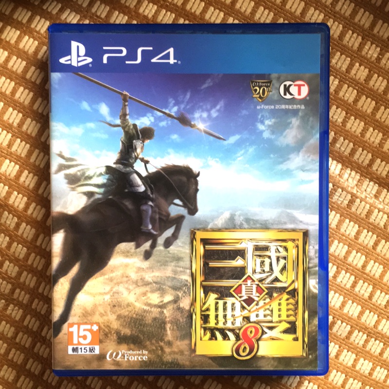 【只玩過一次-服裝序號未使用】PS4真三國無雙8中文版