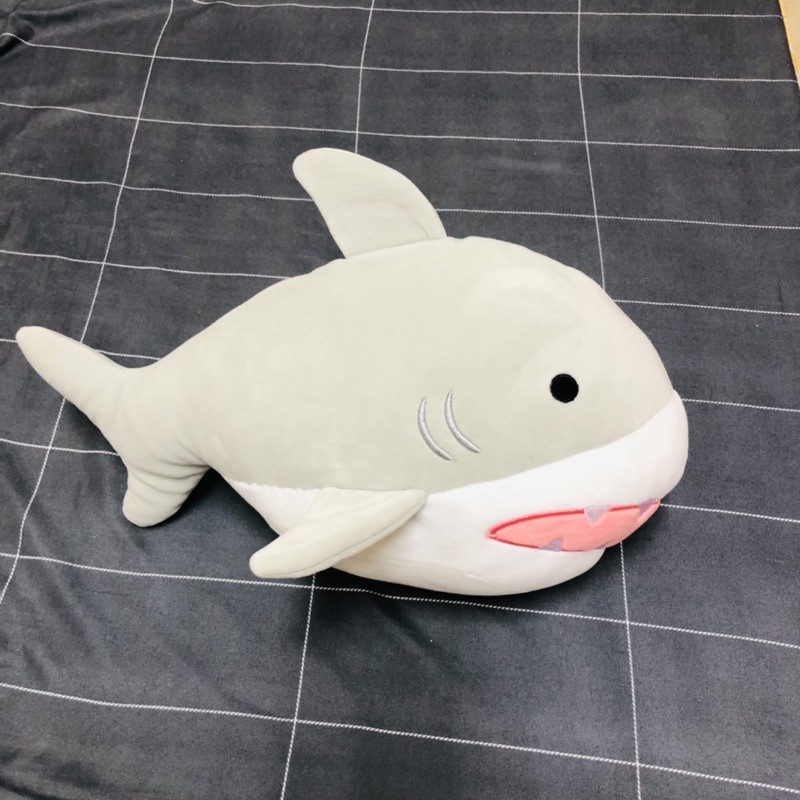 全新 30公分 鯊魚 娃娃 軟q 可愛 鯊魚寶寶