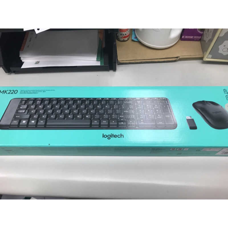 羅技MK220無線鍵盤滑鼠組
