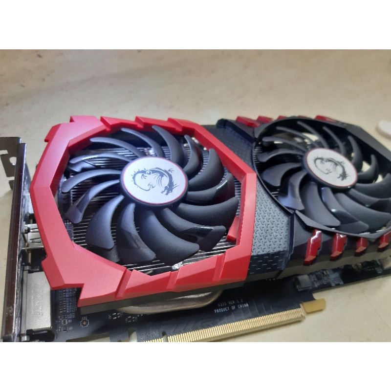 【⛔客訂 勿標】GTX 1050Ti 微星  GTX1050ti Gaming 4G紅龍二手自用紅龍