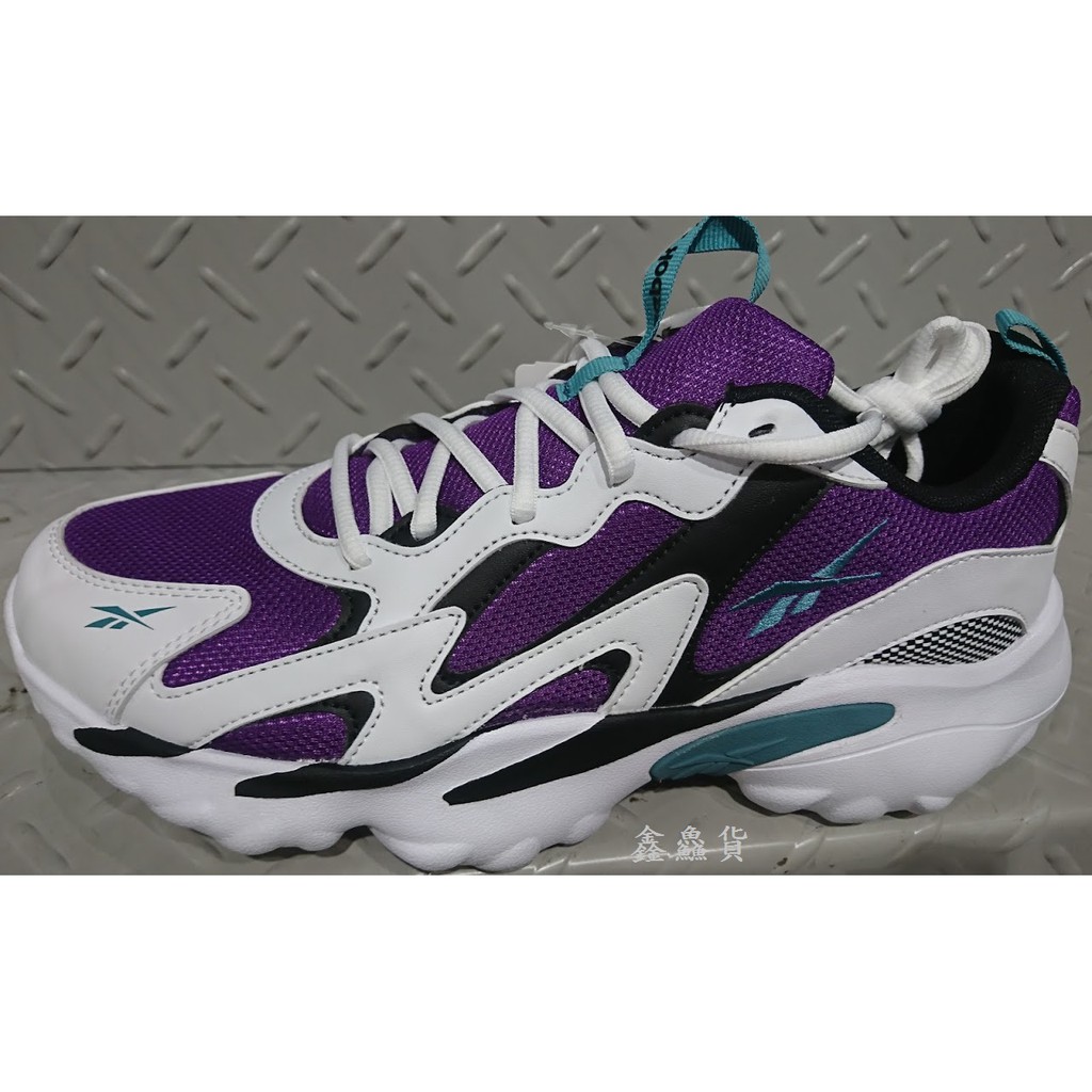 2019 八月 REEBOK DMX SERIES 1000 運動鞋 慢跑鞋 白紫黑 DV8743