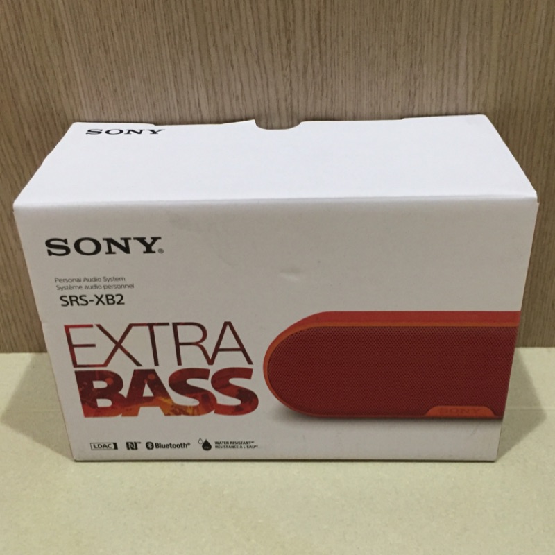 【最後一個】Sony SRS-XB2藍芽音響 黑/藍/紅