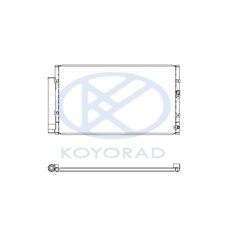 【KOYORAD】  TOYOTA 86 - SUBARU BRZ 冷排 CD010638M 適用 JK代理