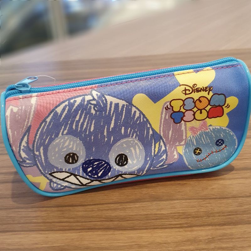 Disney迪士尼tsum Tsum史迪奇塗鴉風船型筆袋 蝦皮購物