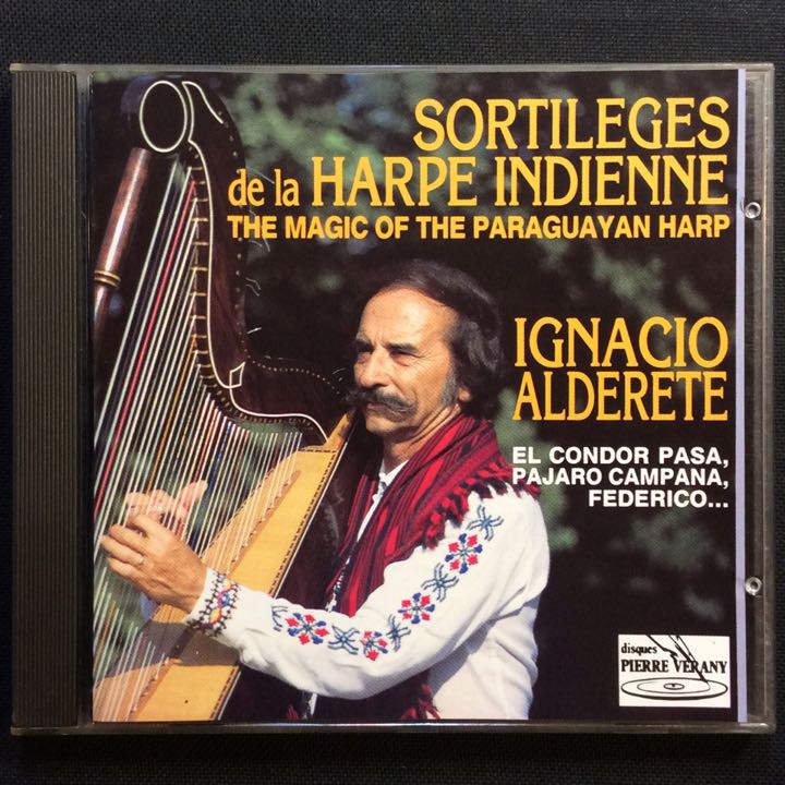 Ignacio Alderete-南美印地安豎琴音樂 (老鷹之歌) 1982法國版無ifpi