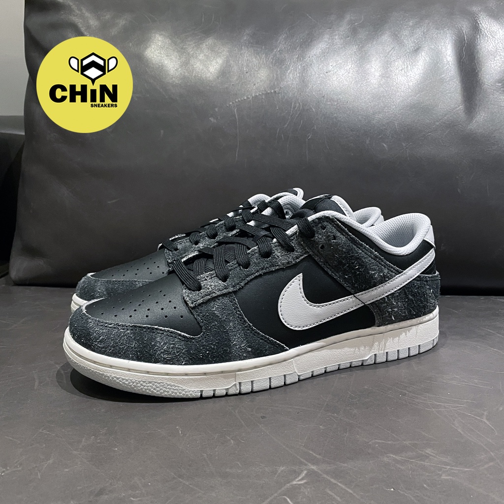 ☆CHIN代購☆ Nike dunk low PRM "Zebra" DH7913-001 煙灰 黑斑馬 麂皮 現貨