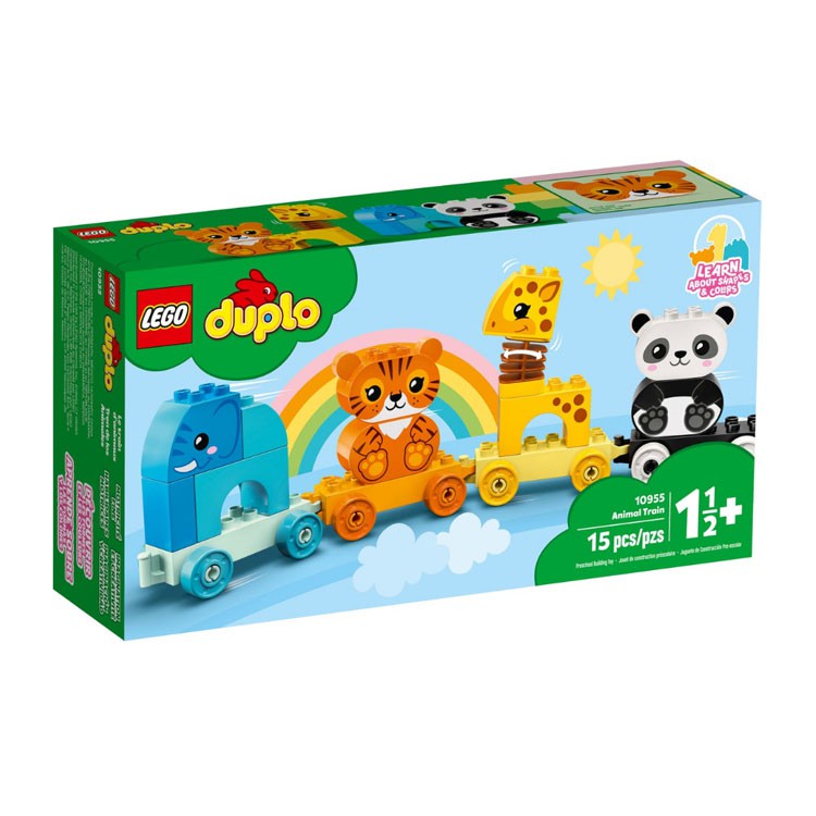 10955【LEGO 樂高積木】Duplo-動物火車