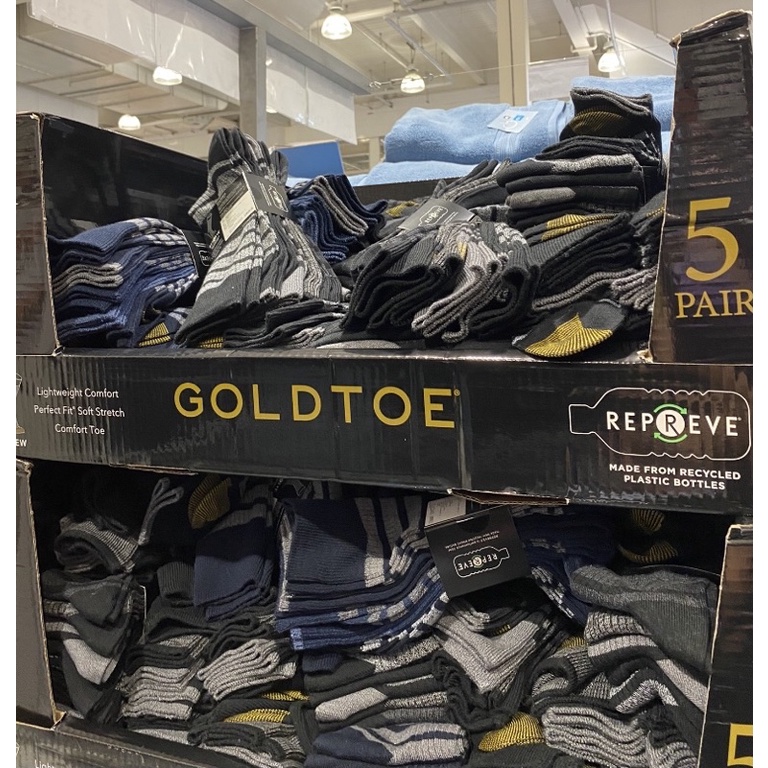 Goldtoe 男襪五雙組/Costco代購（編號339/11）