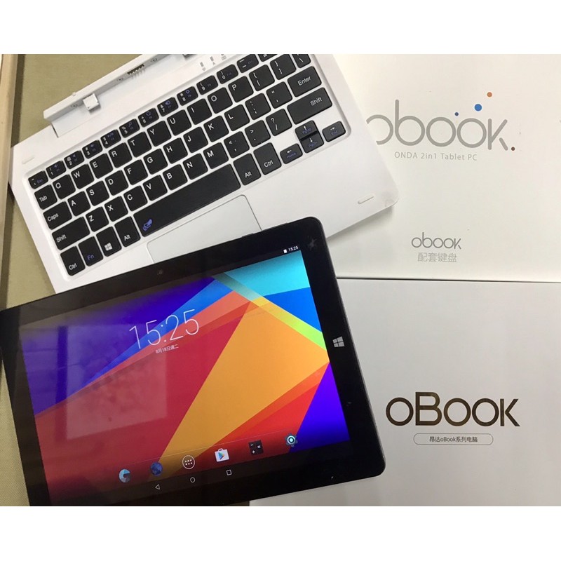 ONDA昂達OBOOK 20 Plus 安卓/Win10 雙系統 10吋平板+原廠鍵盤