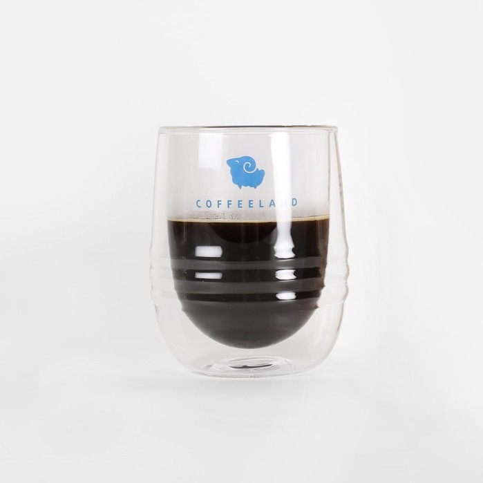 【COFFEELAND】咖啡器具 | 小羊雙層耐熱玻璃杯 (250ml / 80ml)