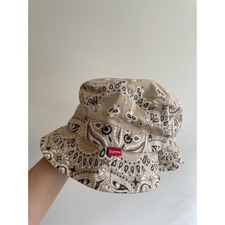 / Supreme / 變形蟲圖騰帽子 漁夫帽 卡其色S/M 全新正品