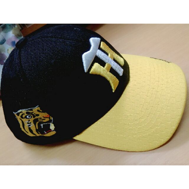 日本職棒 阪神虎 電繡 帽 棒球帽 黃黑 經典款 收藏 tigers