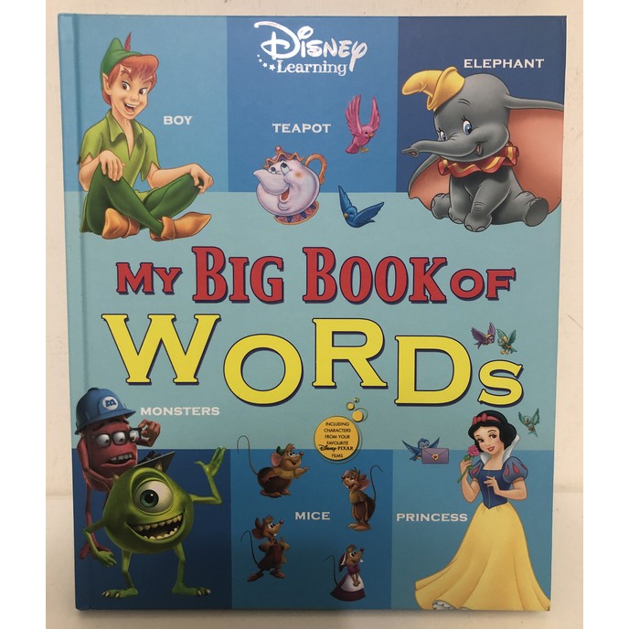 寰宇迪士尼美語 My Big Book of Words （一本書） 點讀書　米奇筆 米妮筆 可點讀　Disney