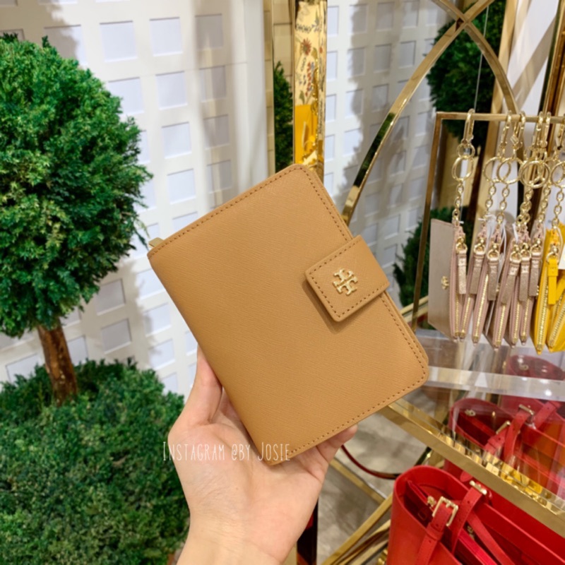 【預購】美國代購 🇺🇸 Tory Burch TB 春夏新品 經典款 防刮皮革 中夾 皮夾