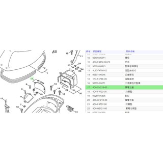 發票《零件坊》4C6-XH219-00 1MS-XH219-00 蓄電池蓋 電池外蓋 勁戰二代 勁戰三代 山葉原廠公司貨