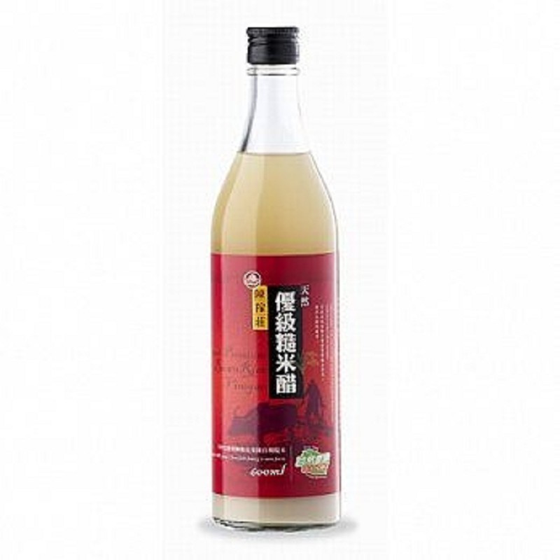 陳稼莊~優級糙米醋600ml/罐