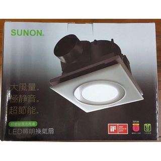 【優質五金~免運再折100】SUNON 建準 ECO 12W LED圓燈-白光 直流變頻換氣扇 BVT21A010 浴