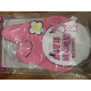 【勝利先生】戽鬥星球絨毛地墊美樂蒂款