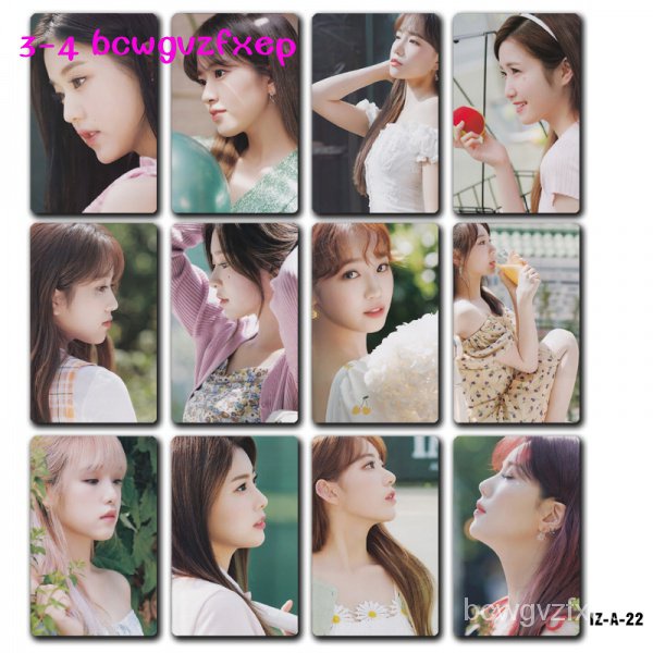 新款韓國女團IZONE周邊小卡 照片卡應援卡錢包卡裝飾套卡自製專輯系列正版GDC